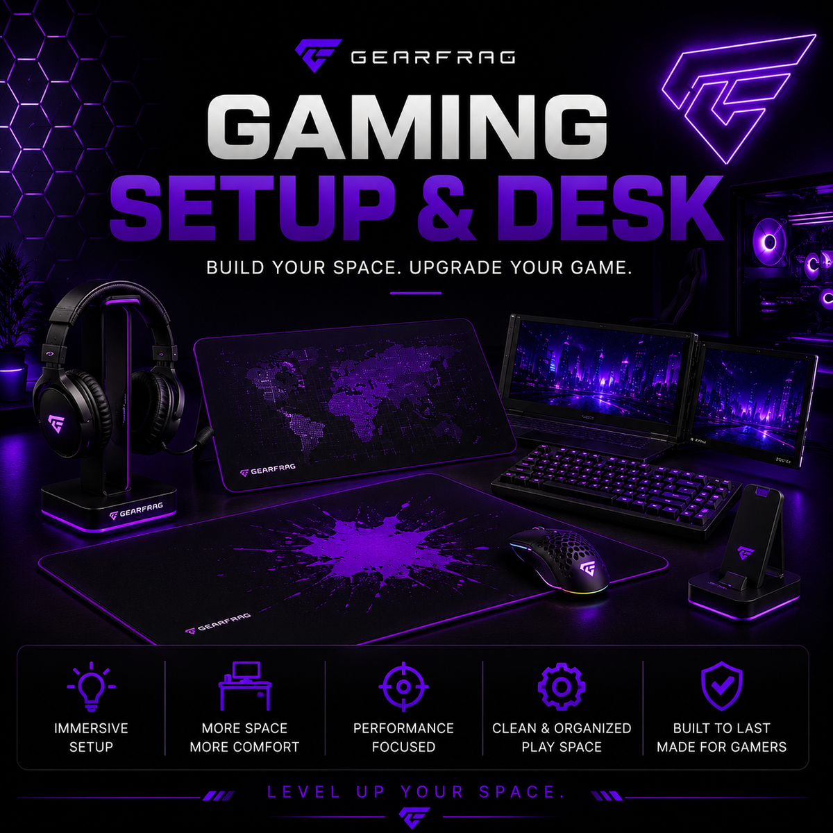 Gaming Setup & Desk