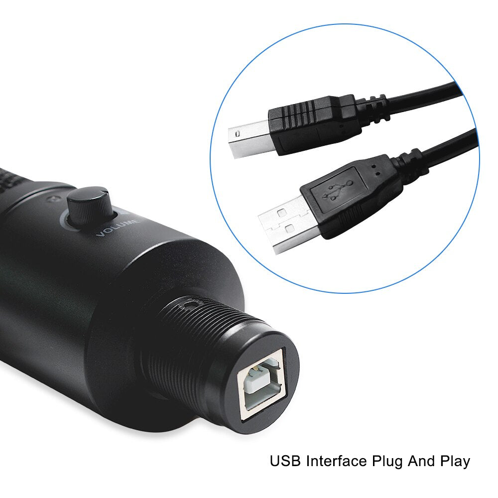 Gearfrag Professional USB Condenser Microphone
