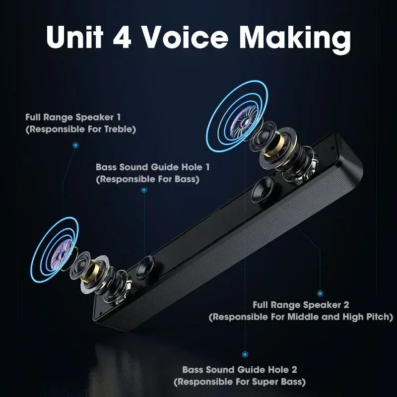 Gearfrag Soundbar 3D Surround