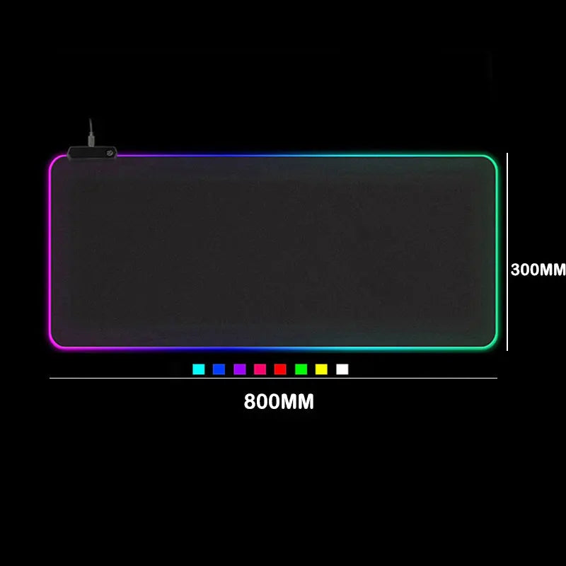 Tapis de Souris Gaming RGB Gearfrag
